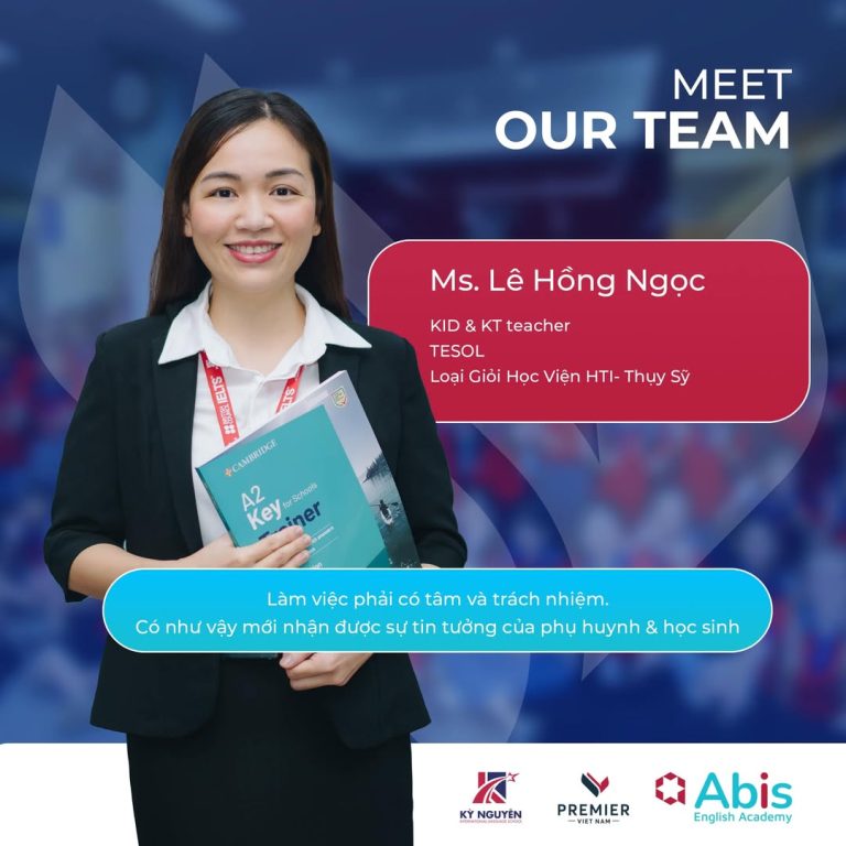 Cô Lê Hồng Ngọc