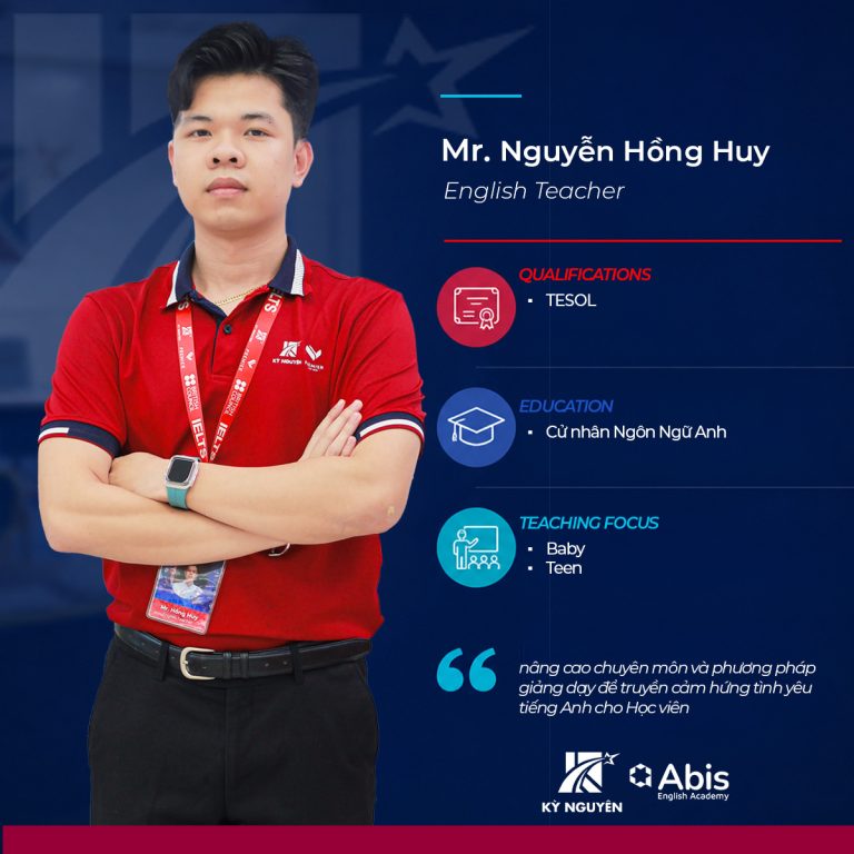 Thầy Nguyễn Hồng Huy