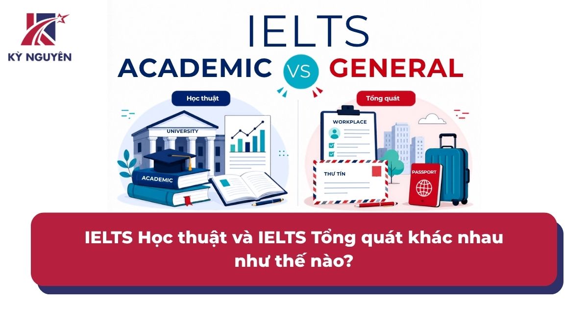 Ielts học thuật và ielts tổng quát